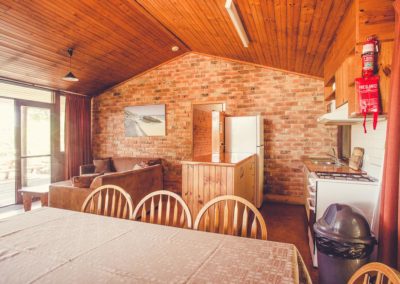 Lighthouse cabin Kitchen/Living